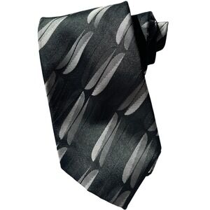 Givenchy Monsieur Black and Grey Mens Tie‎